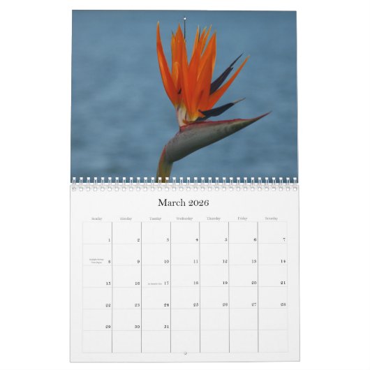 bloemen kalender 2009 (Mar 2026)