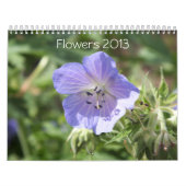 BLOEMEN KALENDER 2013 (16 MAANDEN) (Hoes)