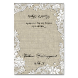  Bloemen Kant Design Zitplaatsen Kaart