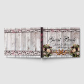 Bloemen, Kant & Hoefijzers, Bourgogne lint Gastenboek (Volledig)