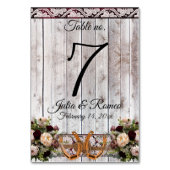 Bloemen, Kant & Hoefijzers, Bourgogne lint Kaart (Achterkant)