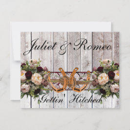 Bloemen, Kant & Hoefijzers Bourgogne Ribbon bruilo