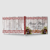 Bloemen, Kant & Hoefijzers, Rood lint Gastenboek (Volledig)