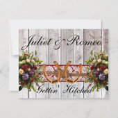 Bloemen, Kant & Hoefijzers, Rood Lint Huwelijk (Voorkant)