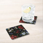 Bloemen Kartonnen Onderzetters (Insitu)