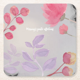 Bloemen Kartonnen Onderzetters