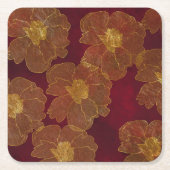 Bloemen Kartonnen Onderzetters (Voorkant)