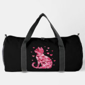 Bloemen Kat Print Cut Naaizak Plunjezak (Achterkant)