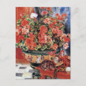 Bloemen & Katten - Impressionistische Kunst - Reno Briefkaart (Voorkant)