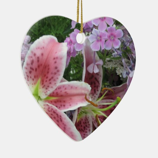  bloemen keramisch ornament (Rechts)