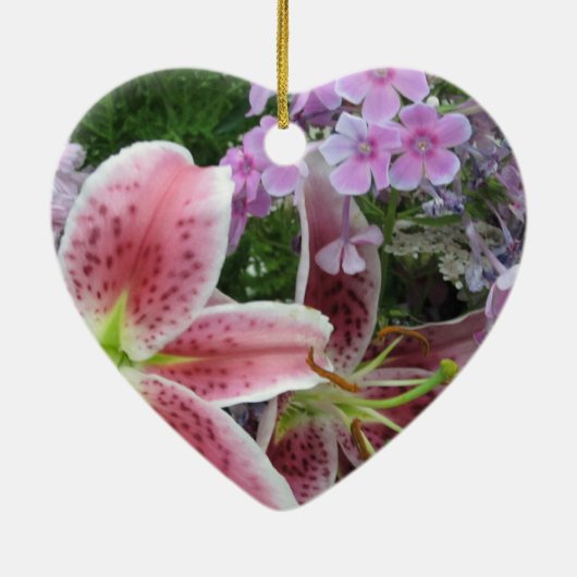  bloemen keramisch ornament (Achterkant)