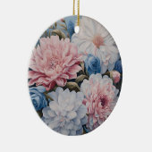 Bloemen Keramisch Ornament (Rechts)