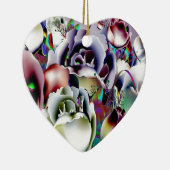 Bloemen Keramisch Ornament (Rechts)