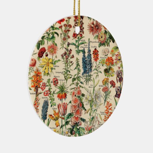  bloemen keramisch ornament (Rechts)