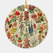 bloemen keramisch ornament (Achterkant)