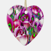 Bloemen Keramisch Ornament (Rechts)