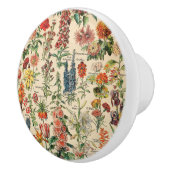 bloemen keramische knop (Rechts)