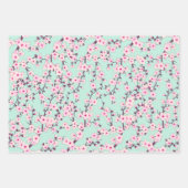 Bloemen Kersenbloesems Pasteltinten Inpakpapier Vel (Voorkant 2)