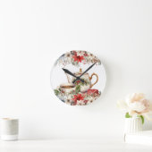 Bloemen Kerst middag Tea Holiday Ronde Klok (Huis)