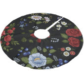 Bloemen Kerstboom Rok (Gekanteld)