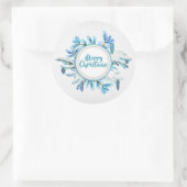  Bloemen Kerstvakantie | STICKER (Tas)
