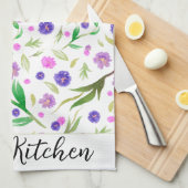  Bloemen Keuken Gift voor Mam Theedoek (Quarter Fold)