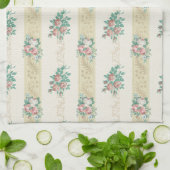  Bloemen Keuken Handdoek met Personalisatie (Gevouwen)