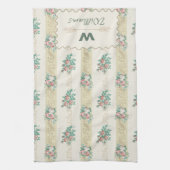 Bloemen Keuken Handdoek met Personalisatie (Verticaal)