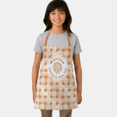 Bloemen  kinder bakken verjaardagsfeestje schort (Insitu)