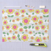 Bloemen kinder schilderige lentedjes tissuepapier (Craft)