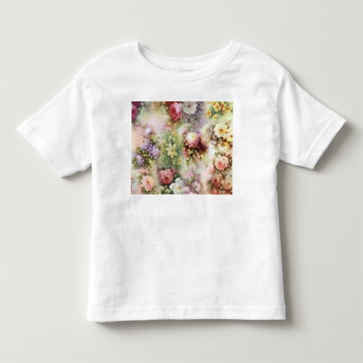  bloemen kinder shirts (Voorkant)