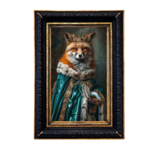 Bloemen King Fox Decoupage Tissuepapier