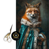 Bloemen King Fox Decoupage Tissuepapier