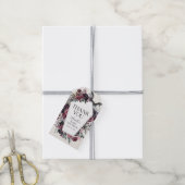 Bloemen kist Halloween baby shower Cadeaulabel (Met Touw)