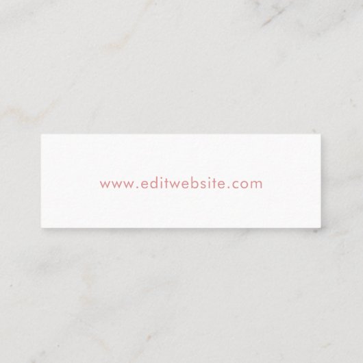 Bloemen Kledinglabel Hang Label (Achterkant)