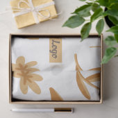  Bloemen Klein Bedrijf Logo Verpakkingsdocument Tissuepapier (Geschenk)