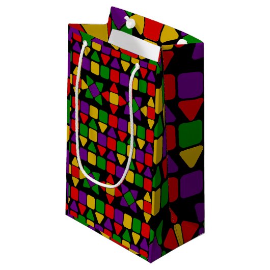 Bloemen Klein Cadeauzakje (Voorkant Gekanteld)