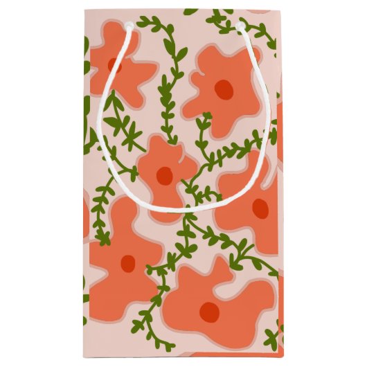 bloemen klein cadeauzakje (Achterkant)