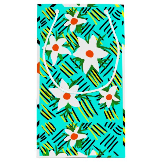 bloemen klein cadeauzakje (Achterkant)