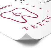 Bloemen kleine pompoen verjaardag Milestone Poster (Hoek)