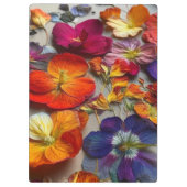 Bloemen Klembord (Achterkant)