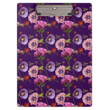 Bloemen klembord