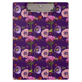 Bloemen klembord