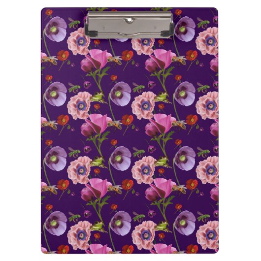 Bloemen klembord (Voorkant)