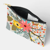 Bloemen Kleurrijk Aquarel Schattig Etui (Open)