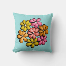  bloemen kleurrijk meisje kussen