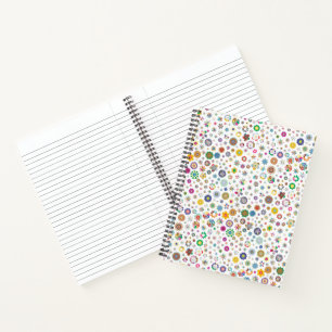 bloemen - Kleurrijk Notitieboek