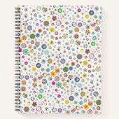  bloemen - Kleurrijk Notitieboek (Voorkant)