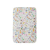  bloemen - kleurrijke Bath Mat (Voorkant Verticaal)