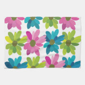 Bloemen kleurrijke bloemen theedoek (Horizontaal)